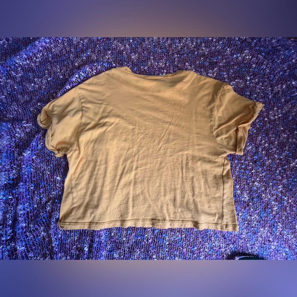 Yellow Graphic Tee - Picture 4 of 5
